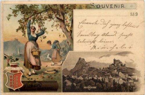 Sion - Werbung Suchard - Litho