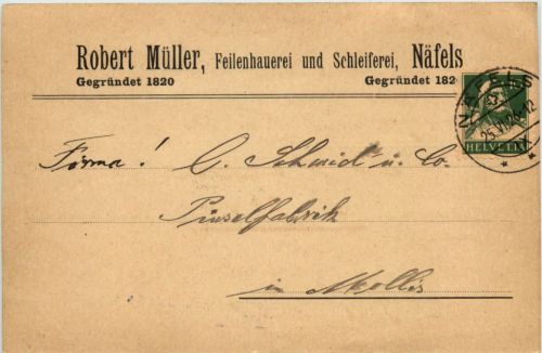 Näfels - Feilenhauerei Robert Müller