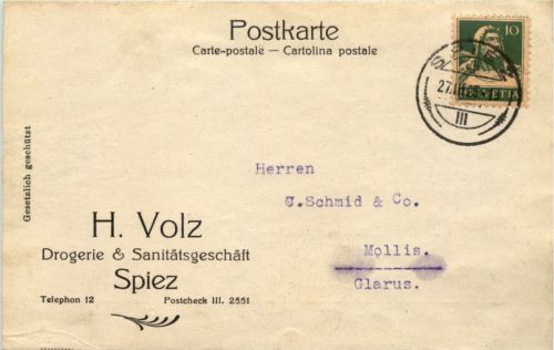 Spiez - Drogerie Volz