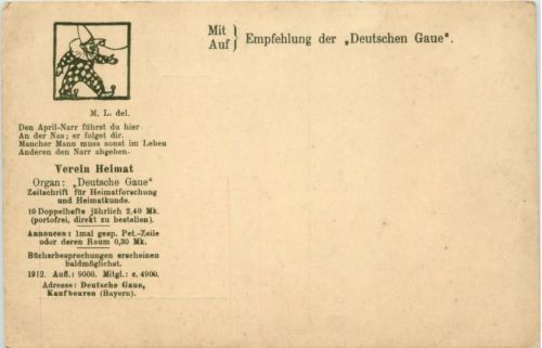 Verein Heimat - April-NArr - Kaufbeuren