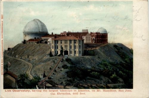 Lick Observatory - Mt. Hamilton - San Jose