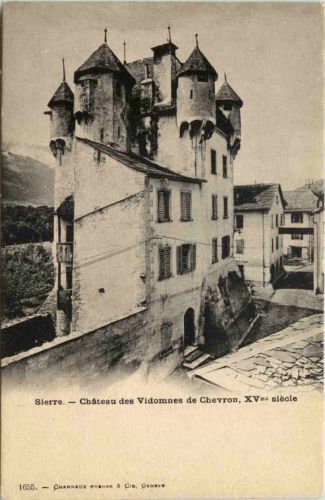 Sierre - Chateau des Vidommes de Chevron