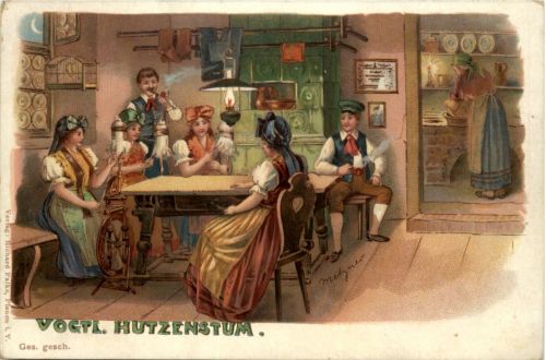 Vogtländisches Hutzenstum - Litho