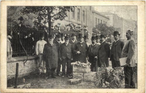 Lüdenscheid - Grundsteinlegung für das neue Amtshaus 1909