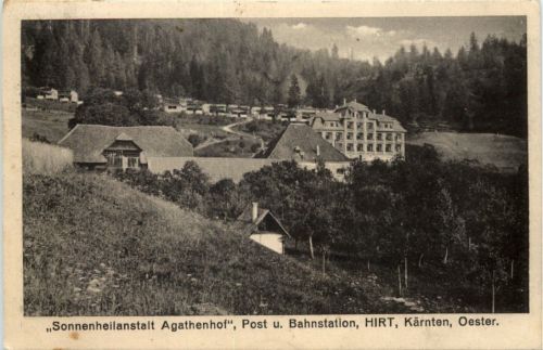 Sonnenheilanstalt Agathenhof - Hirt