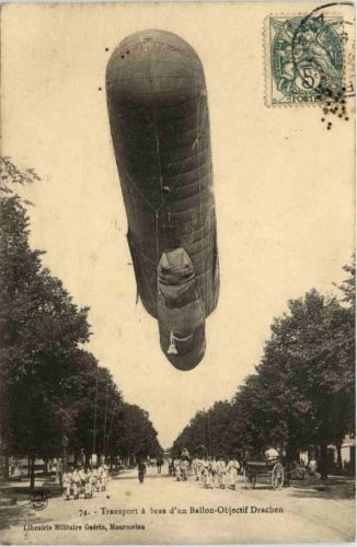 Transport a bras d un Ballon Objectif Drachen