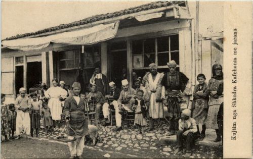 Albania - Kujtim nga Shkodra Kafehania me jarana
