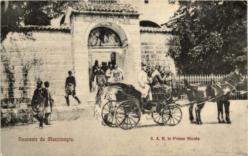 Souvenir du Montenegro - Prince Nicola