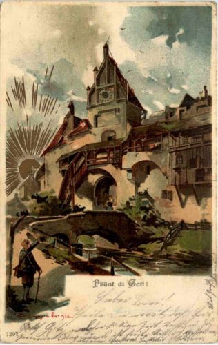 Pfüat di Gott - Litho