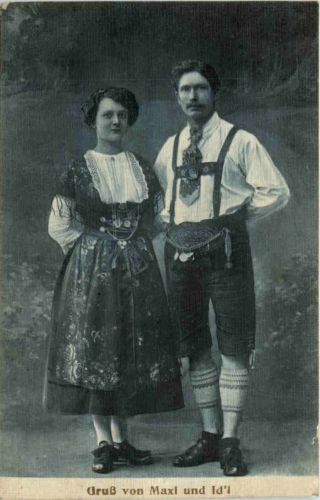 Gruss von Maxl und Idl