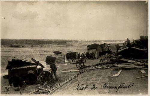Nach der Sturmflut - Zerstörung