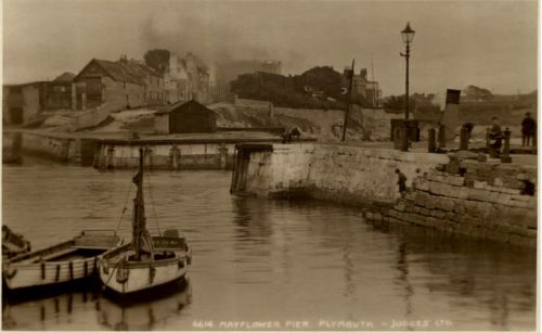 Mayflower Pier - Plymouth
