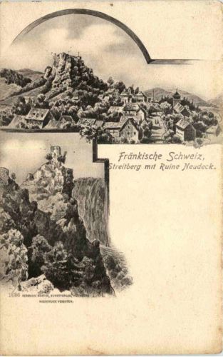Streitberg mit Ruine Neudeck - Fränkische Schweiz