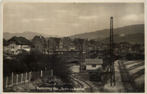 Freilassing - Partie am Bahnhof
