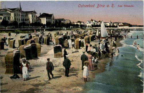 Ostseebad Binz - Am Strande