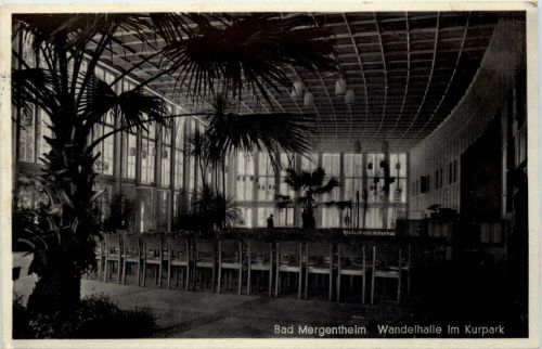 Bad Mergentheim - Wandelhalle im Kurpark