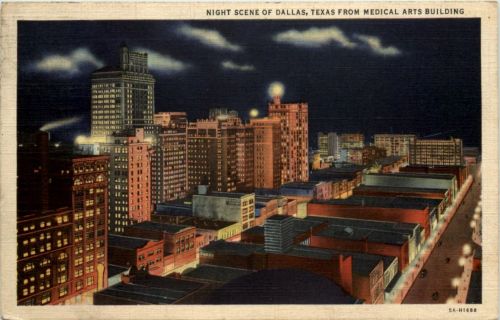 Dallas - Texas - Night Scene