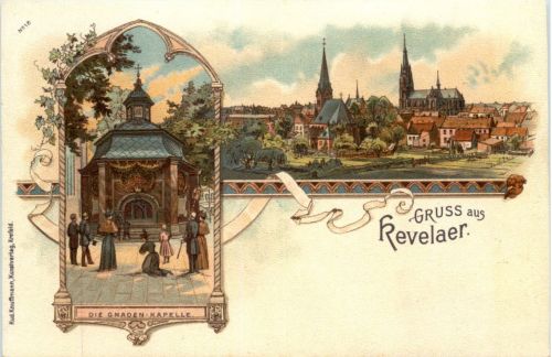 Gruss aus Kevelaer - Litho