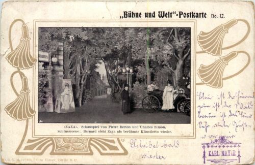 Zaza - Schausoiel von Pierre Berton und Charles Simon