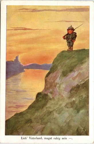 Militaria Humor - Lieb Vaterland