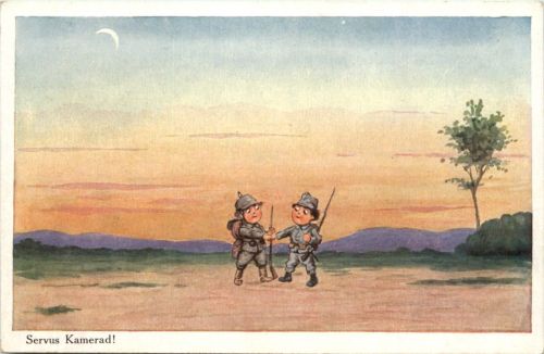 Militaria Humor - Servus Kamarad