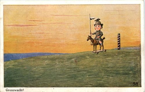 Militaria Humor - Grenzwacht
