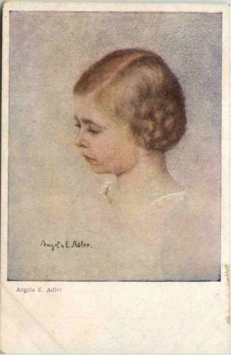 Künstler AK Angela E. Adler