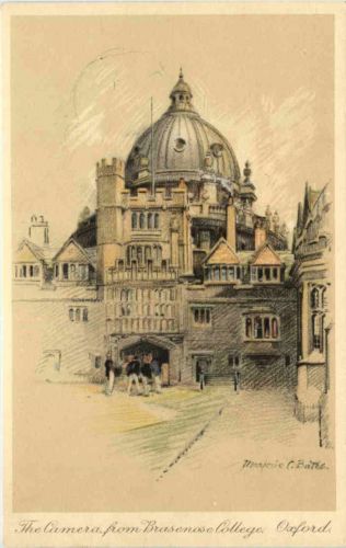 Oxford - The Camera from Brasenose College