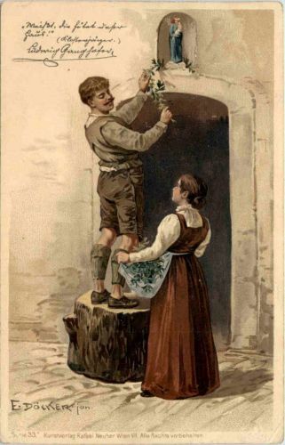 Künstler AK E. Döcker