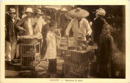 Cholon - Marchand de glace - Vietnam