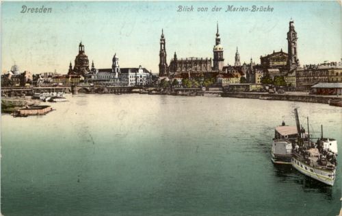 Dresden, Blick von der Marien-Brücke