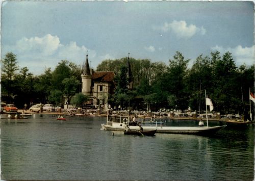 Insel-Schlösschen im Hariksee/Schwalmtal, Strandbad