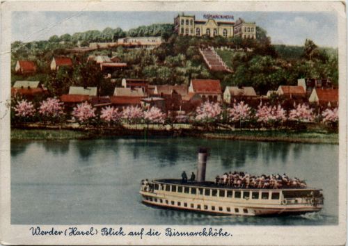 Werder Havel, Blick auf die Bismarckhöhe