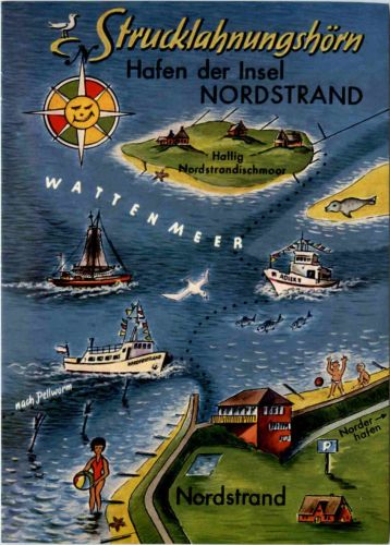 Strucklahnungshörn, Hafen der Insel Nordstrand