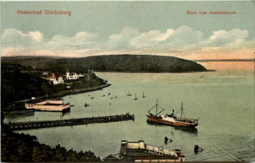 Seebad Glücksburg, Blick vom Aussichtsturm