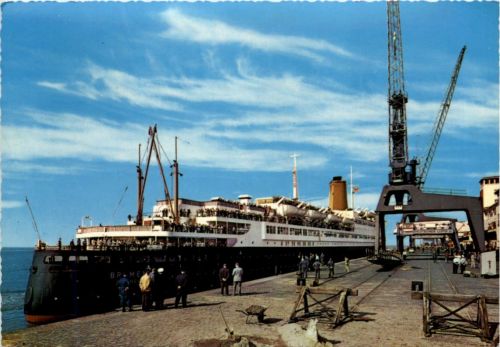 Bremerhaven, Columbuskaje un TS Bremen