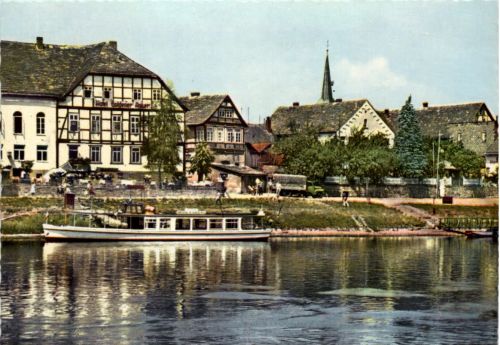 Solbad Bodenwerder an der Weser, Bei den Motorboot-Anlegern