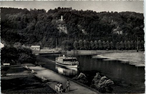Solbad Karlshafen, Hessische Klippen mit Hugenottenturm