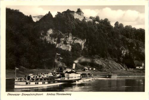 Oberweser-Dampfschiffahrt, Schloss Fürstenberg