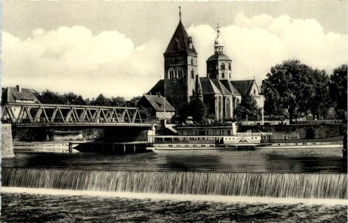 Hameln, Weserbrücke und Münster