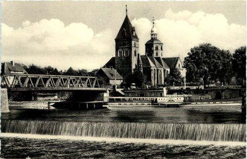 Hameln, Weserbrücke und Münster