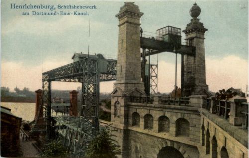 Henrichenburg - Schiffshebewerk, am Dortmund-Ems-Kanal