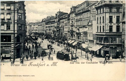Frankfurt, Zell von der Constabler Wache aus