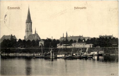 Emmerich, Hafenpartie