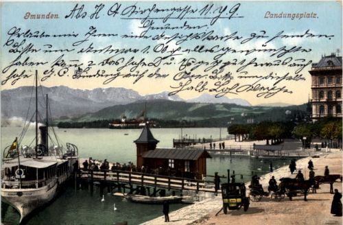 Gmunden, Landungsplatz