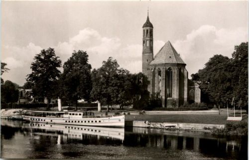 Brandenburg (Havel) , Salzhof mit Johanniskirche