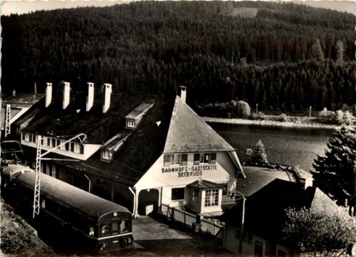Seebrugg am Schluchsee - Bahnhofgaststätte K.Triner