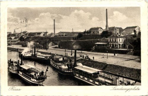Riesa, Landungsplatz
