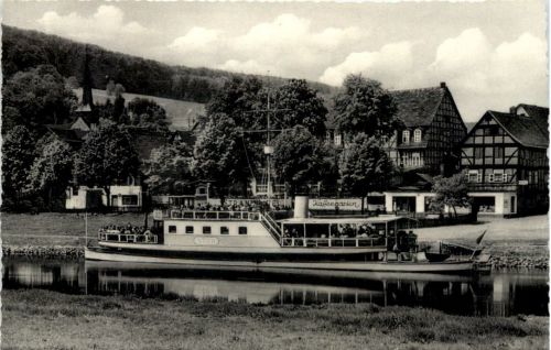 Bodenwerder a d Weser, am Anleger