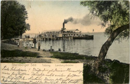 Tutzing am Starnberger See, Landungsbrücke